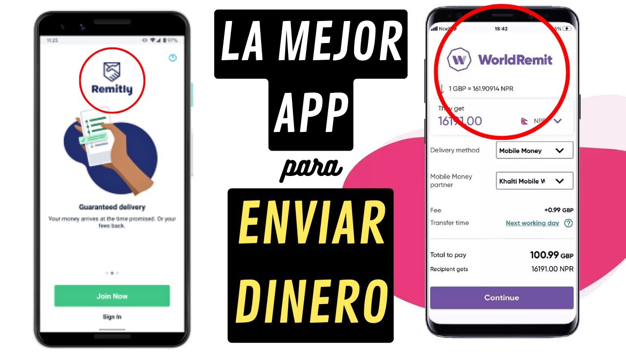 REMITLY vs WORLDREMIT DESCÚBRE Cuál es la MEJOR APP para ENVIAR DINERO